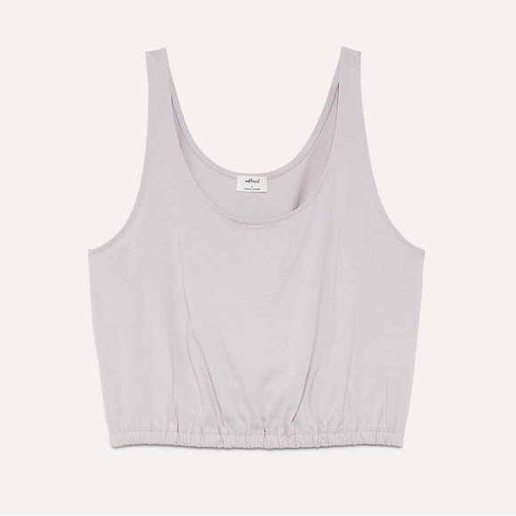 Aritzia Tops - Wilfred Light Purple Crop Top Tank